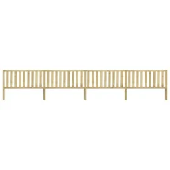 Clôture De Jardin Bois De Pin Imprégné 7,1x1,3 M