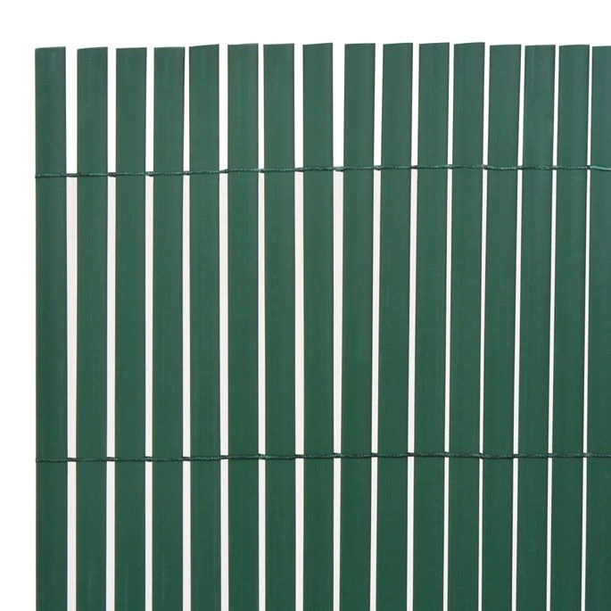 Clôture De Jardin Double Face 110x500 Cm Vert – Image 5