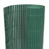 Clôture De Jardin Double Face PVC 90 X 300 Cm Vert