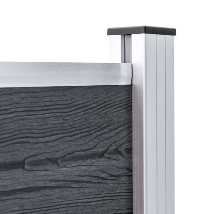 Clôture De Jardin WPC 180x185 Cm Marron – Image 11