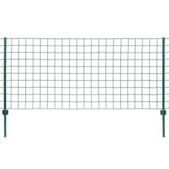 Clôture Euro Acier 20x0,8 M Vert 2