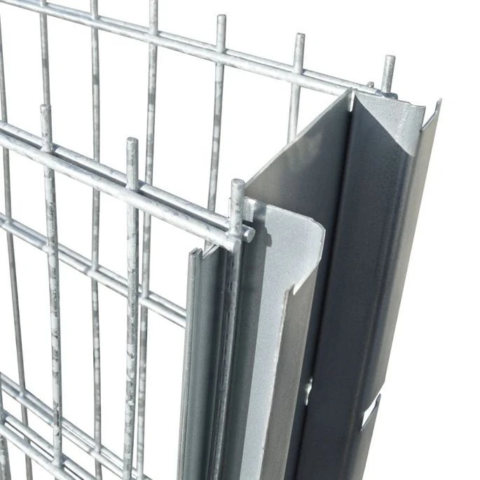 Clôture Gabion 2D Acier Galvanisé 2,008x1,03m 2 M Total Argenté – Image 10