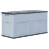 Coffre De Rangement Jardin Plastique Gris Cedar