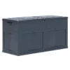 Coffre De Rangement Jardin Plastique Noir Cedar