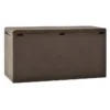 Coffre De Rangement Jardin Polypropylène Marron Stag 114 Cm
