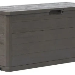 Coffre De Rangement Plastique Marron Nited 117 Cm