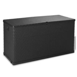 Coffre De Rangement Polypropylène Anthracite Tinoa