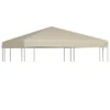 Couverture De Toit De Belvédère 310 G / M² 3x3 M Beige