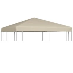 Couverture De Toit De Belvédère 310 G / M² 3x3 M Beige