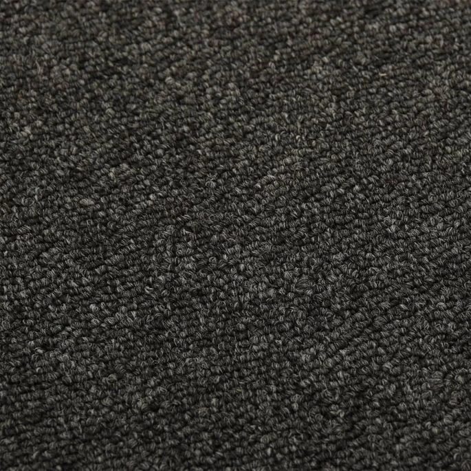 Dalles De Tapis De Sol 16 Pcs 4 M² 25x100 Cm Anthracite – Image 3