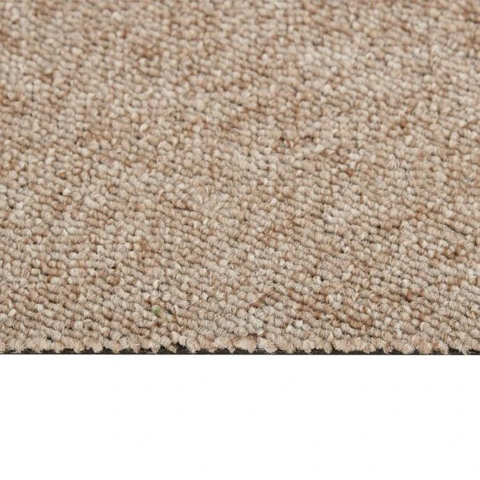 Dalles De Tapis De Sol 16 Pcs 4 M² 25x100 Cm Beige Clair – Image 6