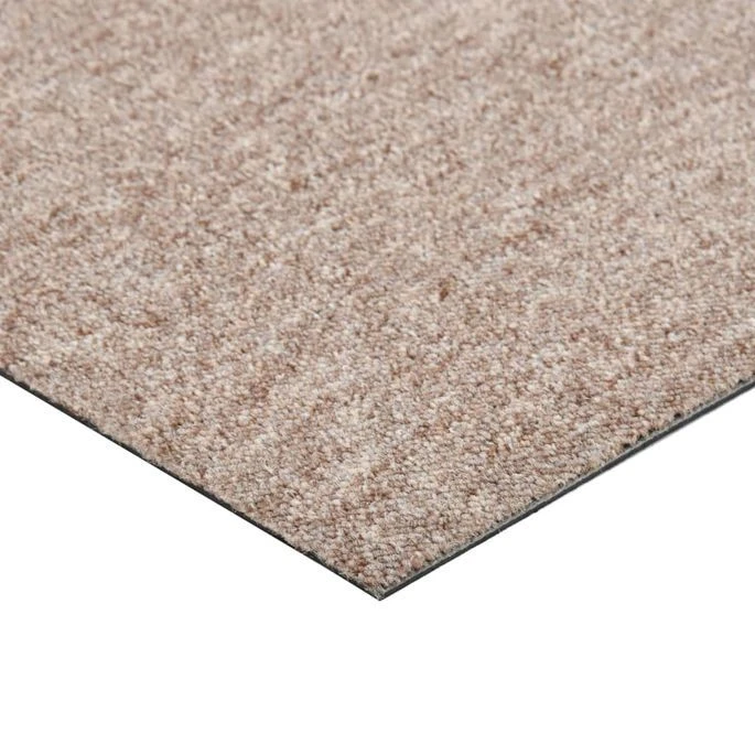 Dalles De Tapis De Sol 20 Pcs 5 M² 50x50 Cm Beige – Image 6
