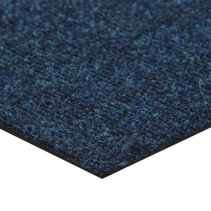 Dalles De Tapis De Sol 20 Pcs 5 M² Bleu Marine – Image 6