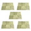 Dalles De Terrasse 30 Pcs 50x50 Cm Bois Vert