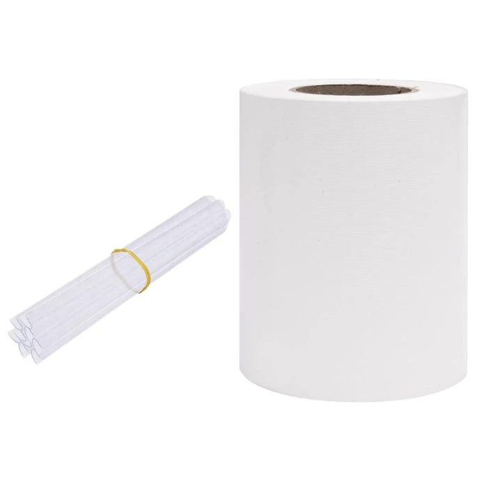 Écran D'intimité De Jardin PVC 35x0,19 M Blanc – Image 2