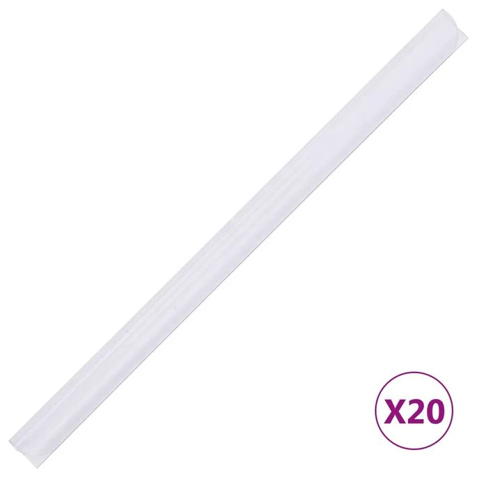 Écran D'intimité De Jardin PVC 35x0,19 M Blanc – Image 8
