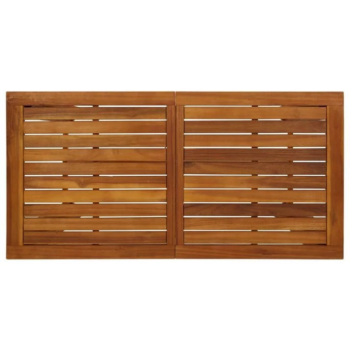 Ensemble De Bar De Jardin 7 Pcs Bois D'acacia Solide – Image 4
