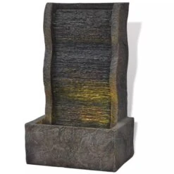 Fontaine D'intérieur Avec Lampe LED Polyrésine 5