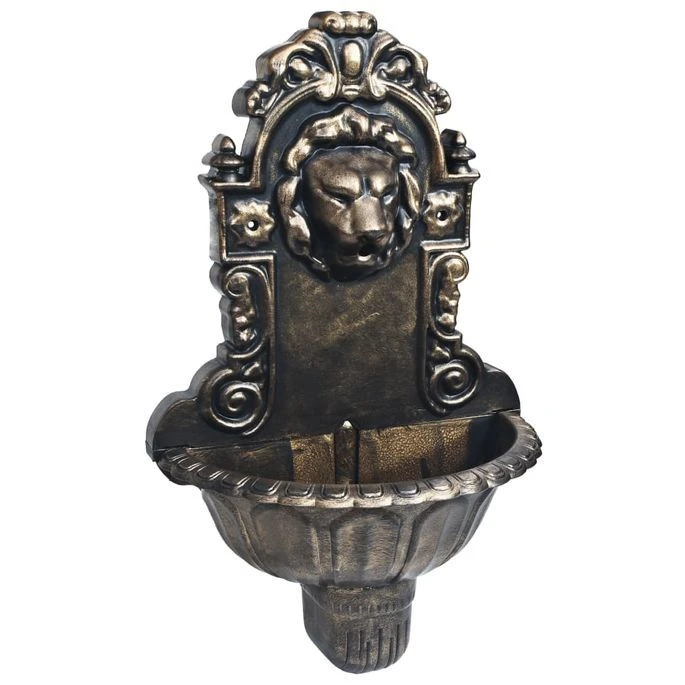 Fontaine Murale Design De Tête De Lion Bronze – Image 4