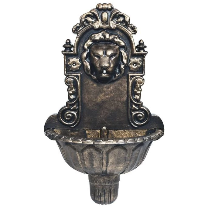 Fontaine Murale Design De Tête De Lion Bronze – Image 5