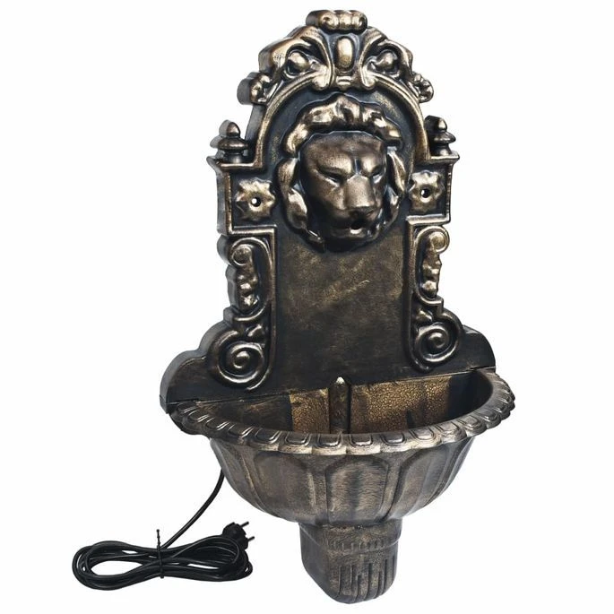 Fontaine Murale Design De Tête De Lion Bronze – Image 6