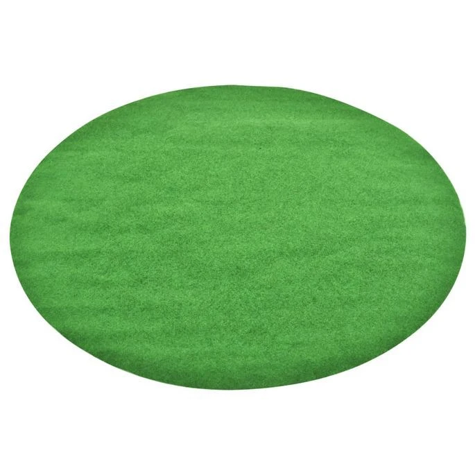 Gazon Artificiel Avec Picots Dia.130 Cm Vert Rond – Image 2