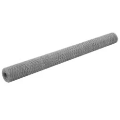 Grillage Pour Volière Acier Galvanisé 25x1,5 M Argenté 2