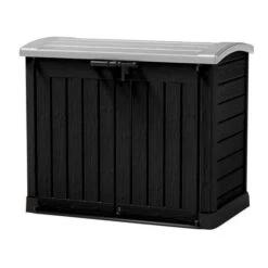 KETER Coffre De Rangement Extérieur En Résine - 1200 L - Multifonctions - Toit Bombé