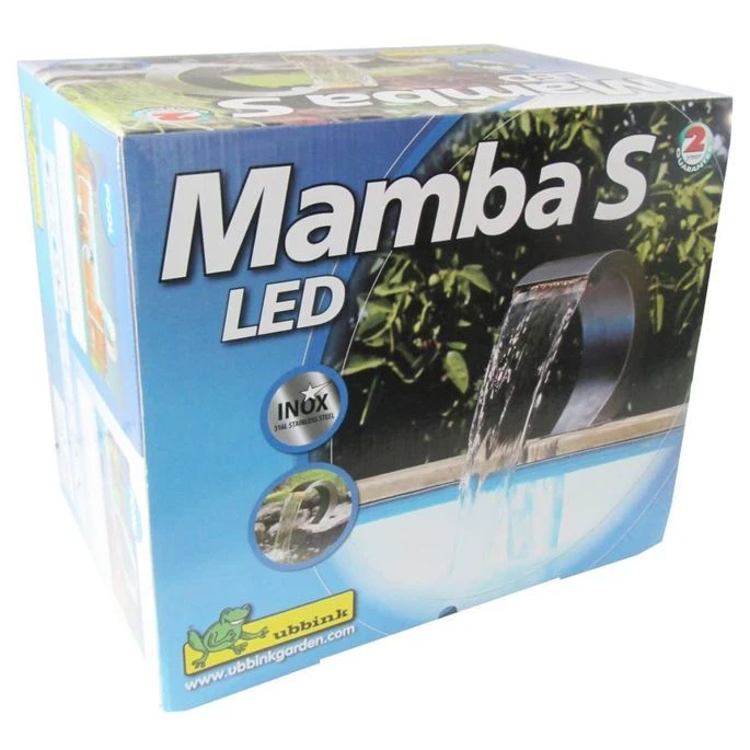 Lame D'eau En Acier Inoxydable Mamba S-LED Ubbink 7504632 – Image 6