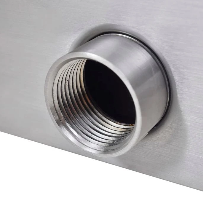 Lame D'eau Rectangulaire à LED 120 Cm En Acier Inoxydable Pour Piscine – Image 7