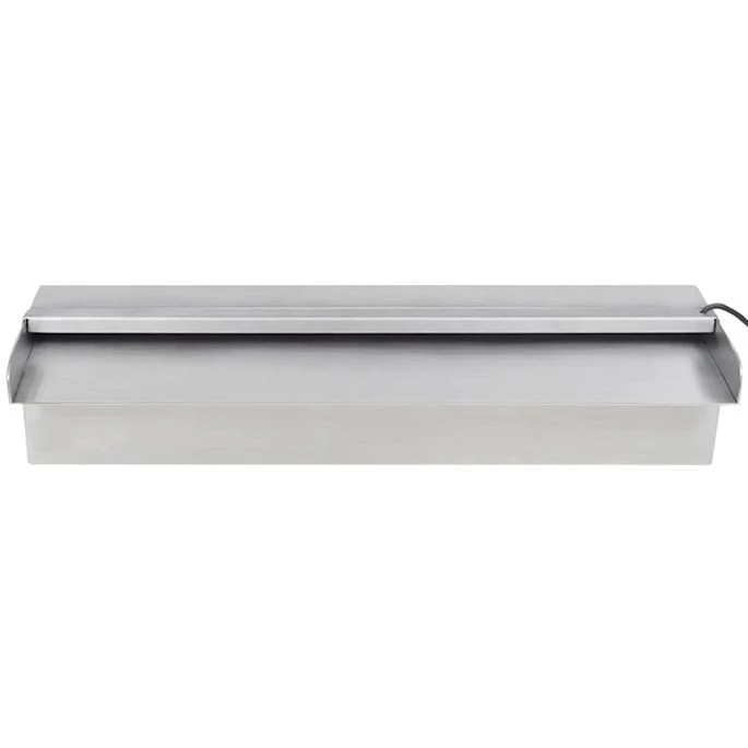 Lame D'eau Rectangulaire à LED 45 Cm En Acier Inoxydable Pour Piscine – Image 6