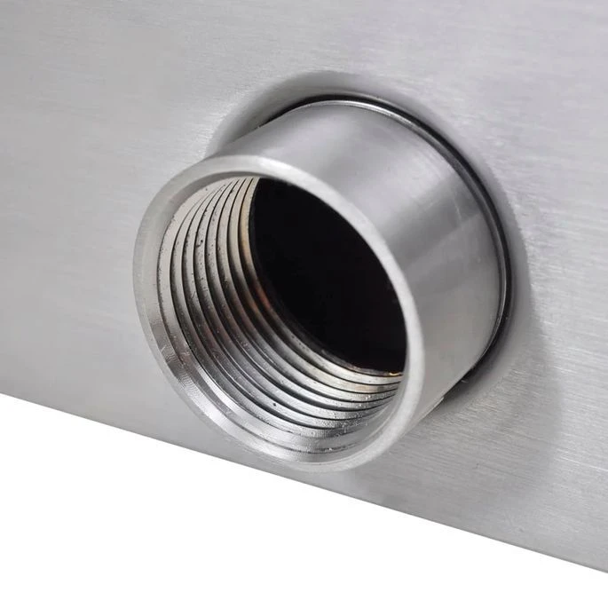 Lame D'eau Rectangulaire à LED 45 Cm En Acier Inoxydable Pour Piscine – Image 8