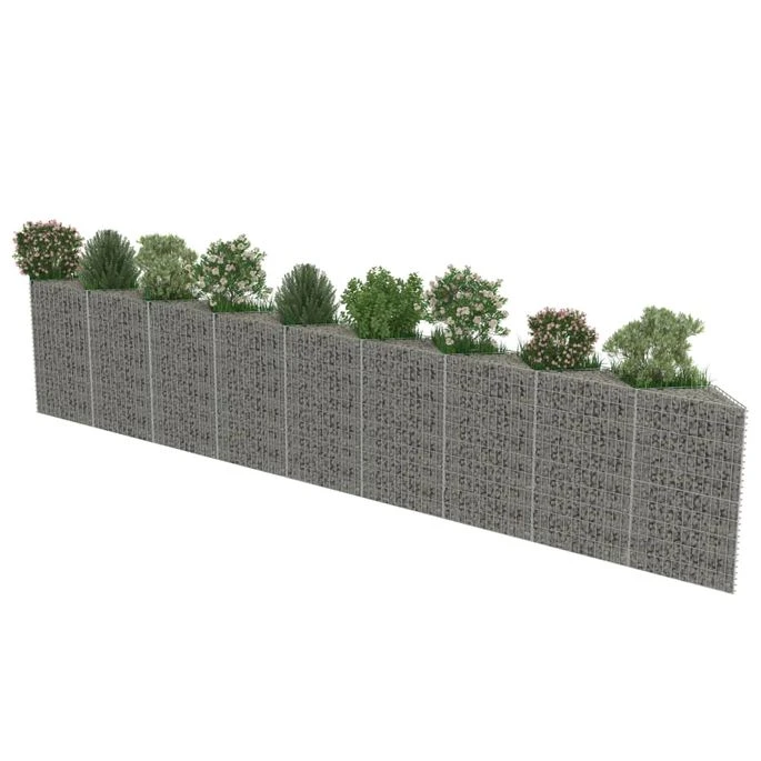Mur De Gabion Acier Galvanisé 630 X 30 X 100 Cm – Image 3