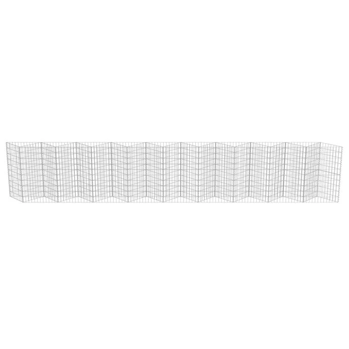 Mur De Gabion Acier Galvanisé 630 X 30 X 100 Cm – Image 5