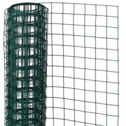 Nature Grillage Métallique Carré 0,5 X 5 M 13 Mm Vert