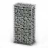 Panier De Gabion Avec Couvercle Fil Galvanisé 100 X 50 X 30 Cm