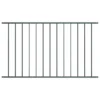 Panneau De Clôture Acier Enduit De Poudre 1,7x1,25 M Anthracite