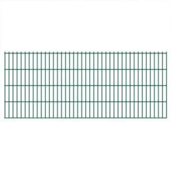 Panneaux De Clôture De Jardin 2D 2,008x0,83 M 6 M Total Vert