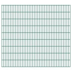 Panneaux De Clôture De Jardin 2D 2,008x1,83 M 34 M Total Vert