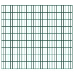 Panneaux De Clôture De Jardin 2D 2,008x1,83 M 50 M Total Vert