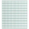 Panneaux De Clôture De Jardin 2D 2,008x2,23 M 28 M Total Vert