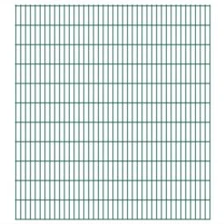 Panneaux De Clôture De Jardin 2D 2,008x2,23 M 36 M Total Vert