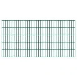 Panneaux De Clôture De Jardin 2D 2008x1,03 M 20 M Total Vert