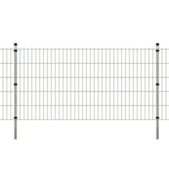 Panneaux Et Poteaux De Clôture 2D Pour Jardin 2008x1030 Mm 18 M