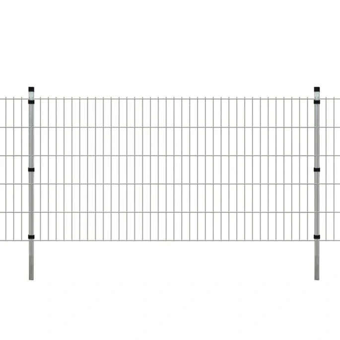 Panneaux Et Poteaux De Clôture 2D Pour Jardin 2008x1030 Mm 18 M