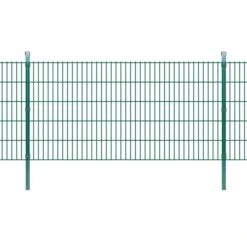 Panneaux Et Poteaux De Clôture 2D Pour Jardin 2008x1030 Mm 48 M 2