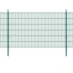 Panneaux Et Poteaux De Clôture 2D Pour Jardin 2008x1230 Mm 48 M