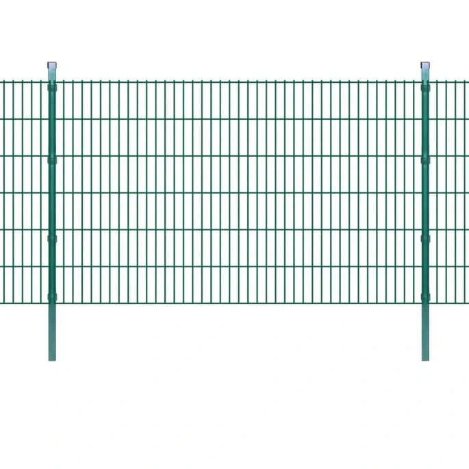 Panneaux Et Poteaux De Clôture 2D Pour Jardin 2008x1230 Mm 48 M