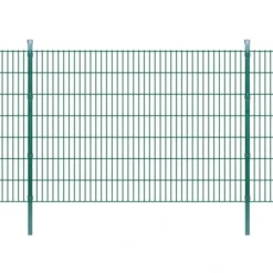 Panneaux Et Poteaux De Clôture 2D Pour Jardin 2008x1430 Mm 20 M