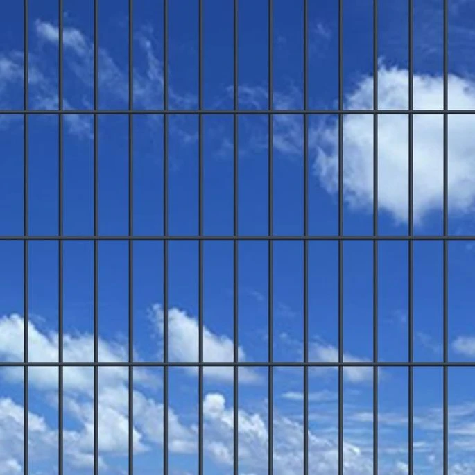 Panneaux Et Poteaux De Clôture 2D Pour Jardin 2008x1430 Mm 40 M 3 – Image 2